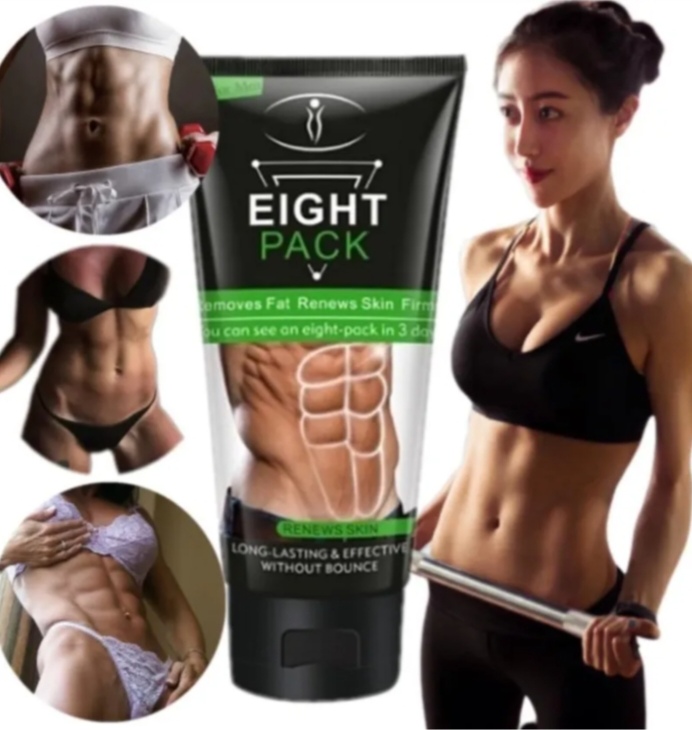 Crema Reafirmante y Definidora Abdominal Eight Pack – Aichun Beauty (170 g)