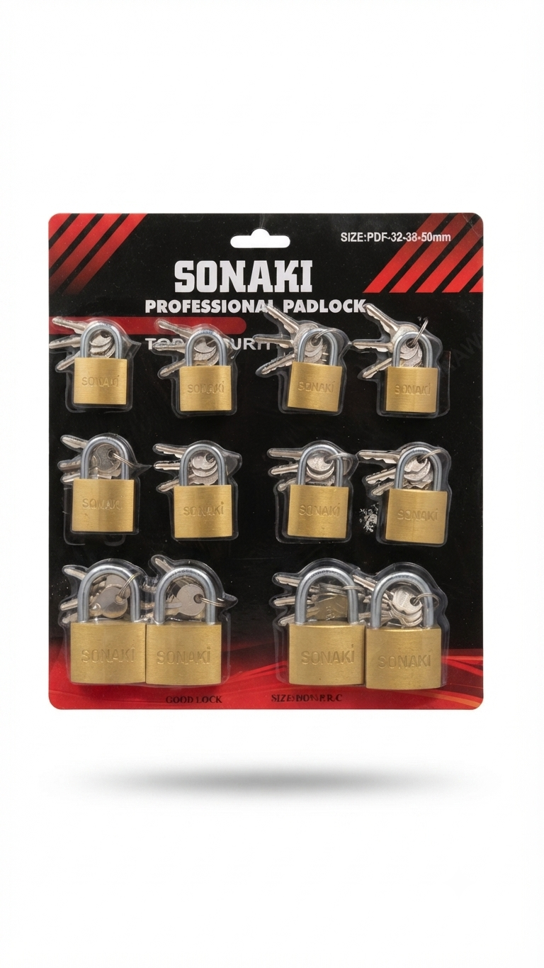 Sonaki Professional Padlock (Juego de Candados)