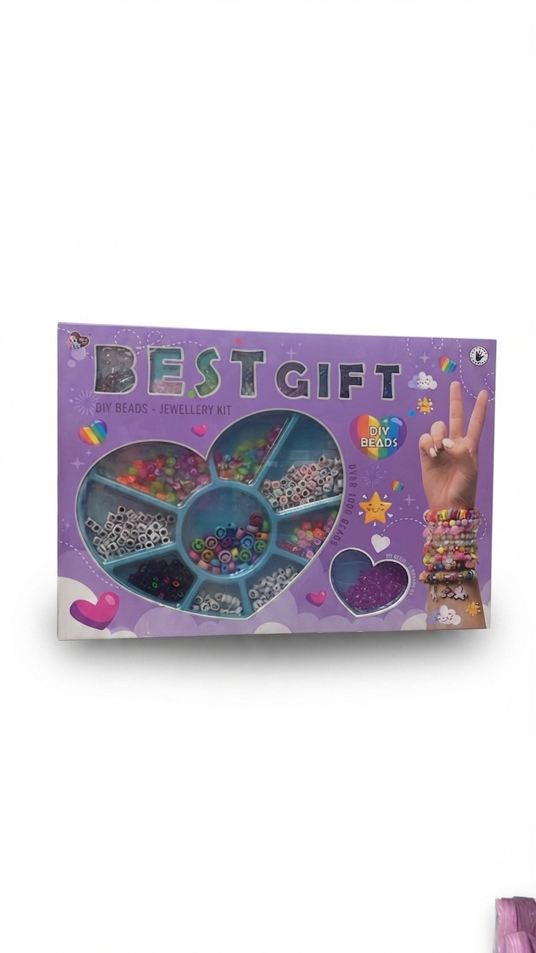 DIY Beads - Jewellery Kit (Kit de cuentas y joyería para manualidades) de la marca o línea BEST GIFT.
