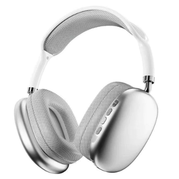 Auricular Inalámbrico P9 Bluetooth - Blanco/Gris